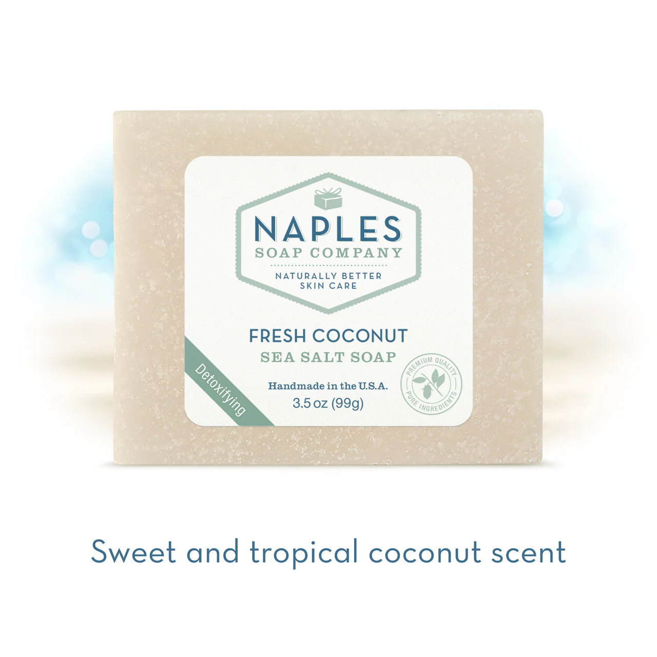Fresh Coconut Sea Salt Soap - Image 6