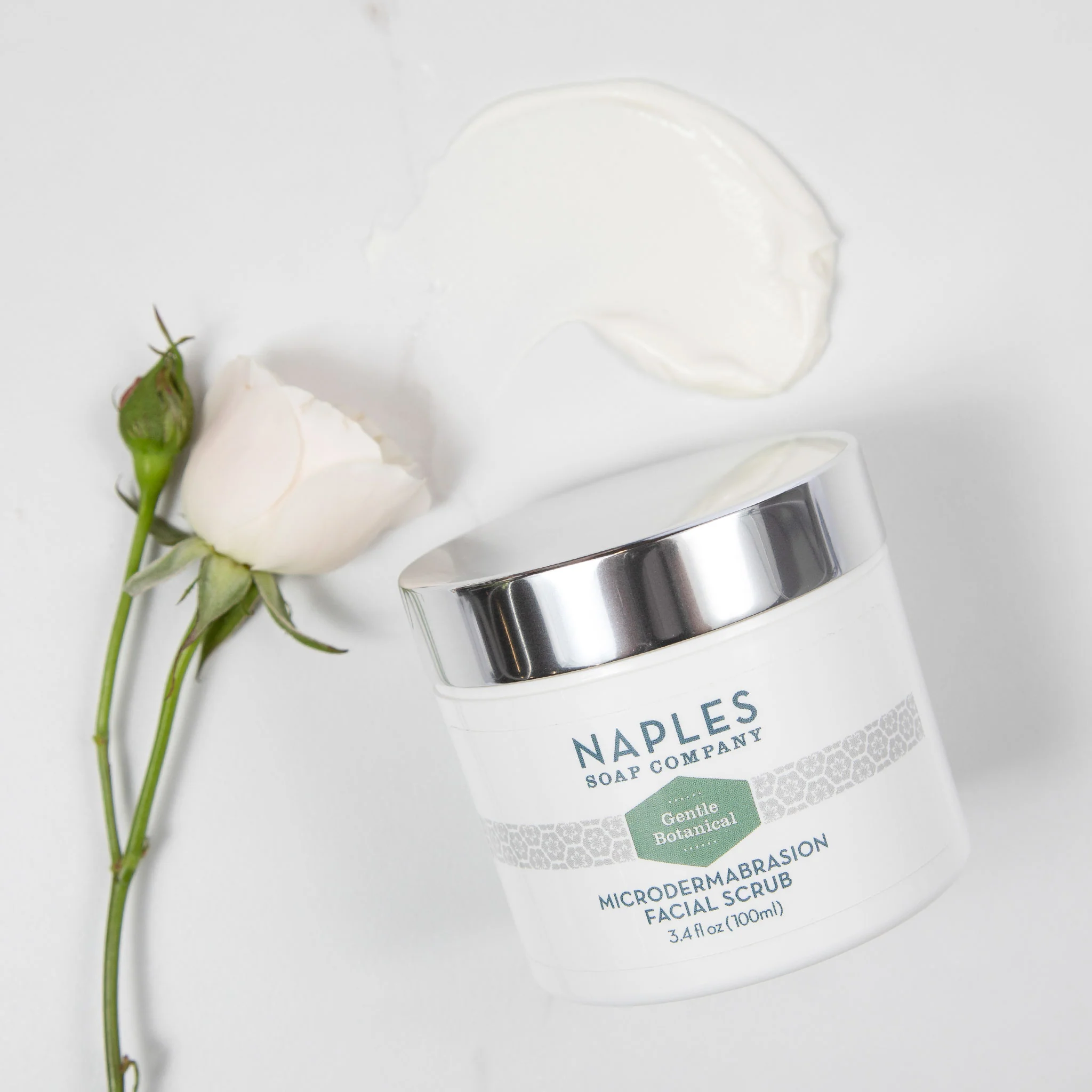 Gentle Botanical Microdermabrasion Facial Scrub - Image 4