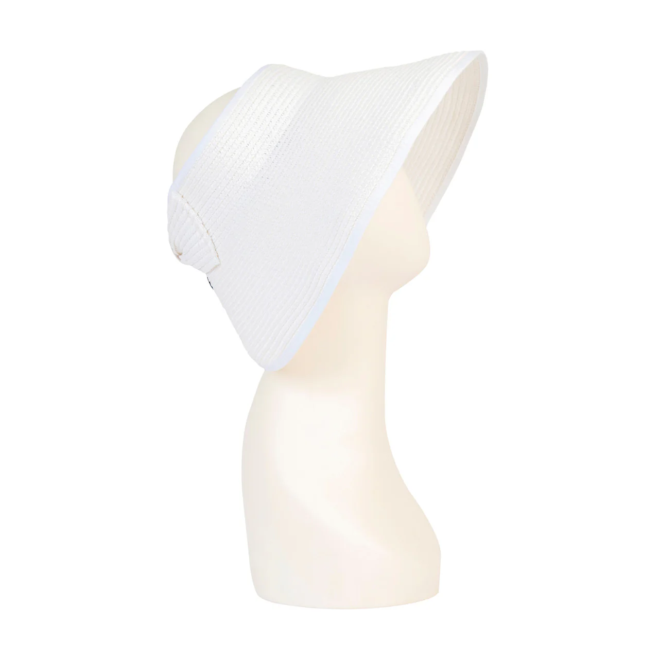 White Foldable Travel Visor- Last Call - Image 3